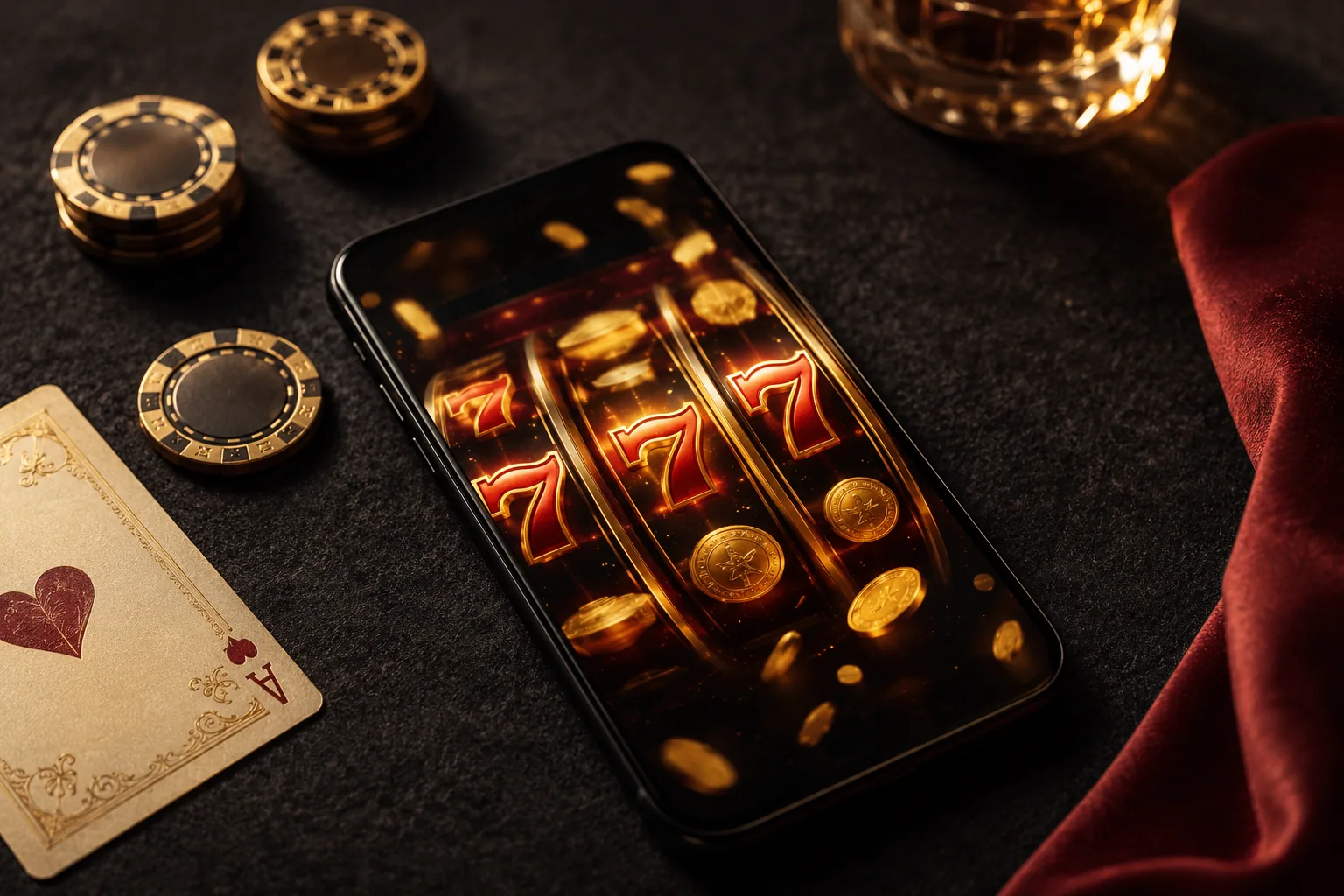 Mega Casino mobile play illustration