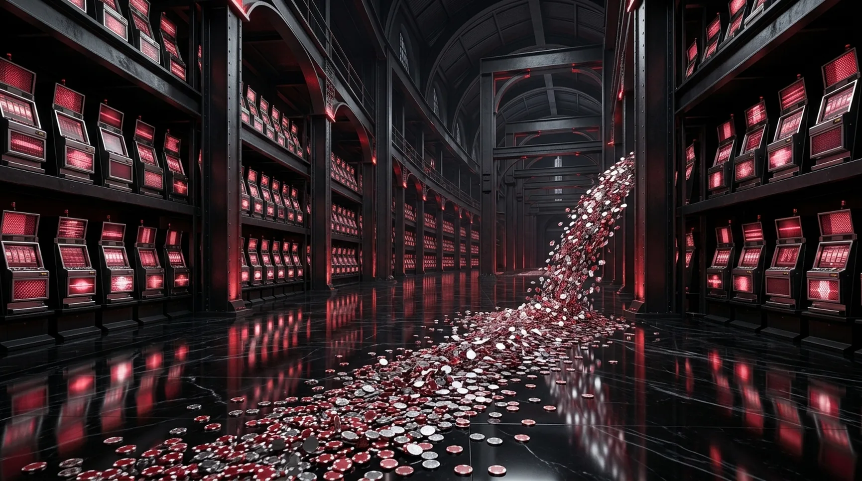 Mega Casino slots lobby art